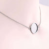 N223 - 2 pcs. 304 Stainless Steel Silver Tone Chain Necklaces - 22" (56cm) - 20mm Bezel - Tarnish Resistant!